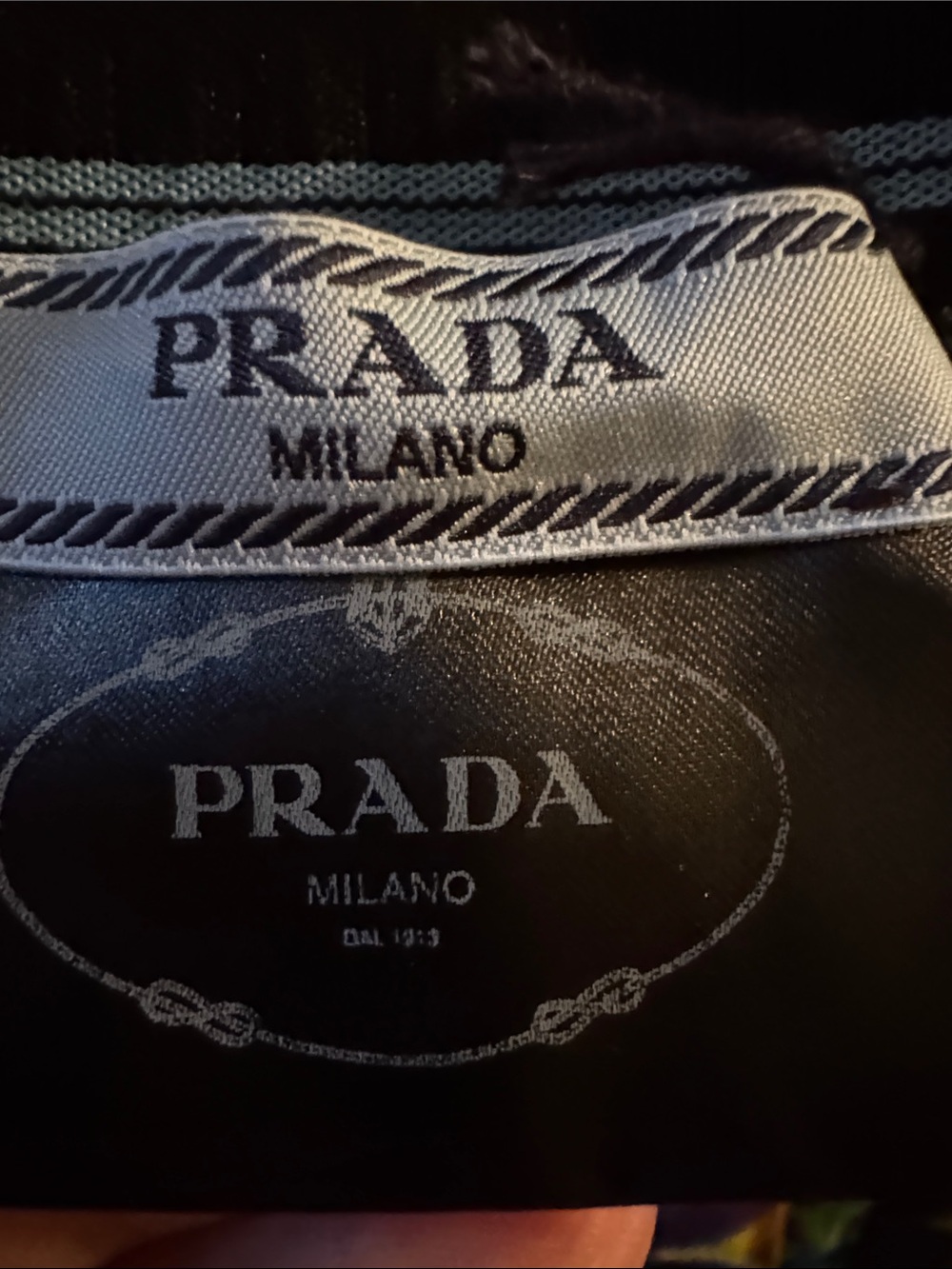 Prada Liquid Daisy Design Elastic Waist With Side Zipper Pants Size 40 - Picture 5 of 6